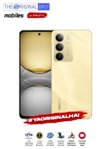 Realme C75 - 8GB RAM - 128GB Storage - PTA Approved - 12 Months Warranty - Gold - The Original Bro Mobiles - TOB33